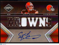 Colt Mccoy 2010 Limited Auto Autograph Patch Rookie Browns Texas Longhorns /199
