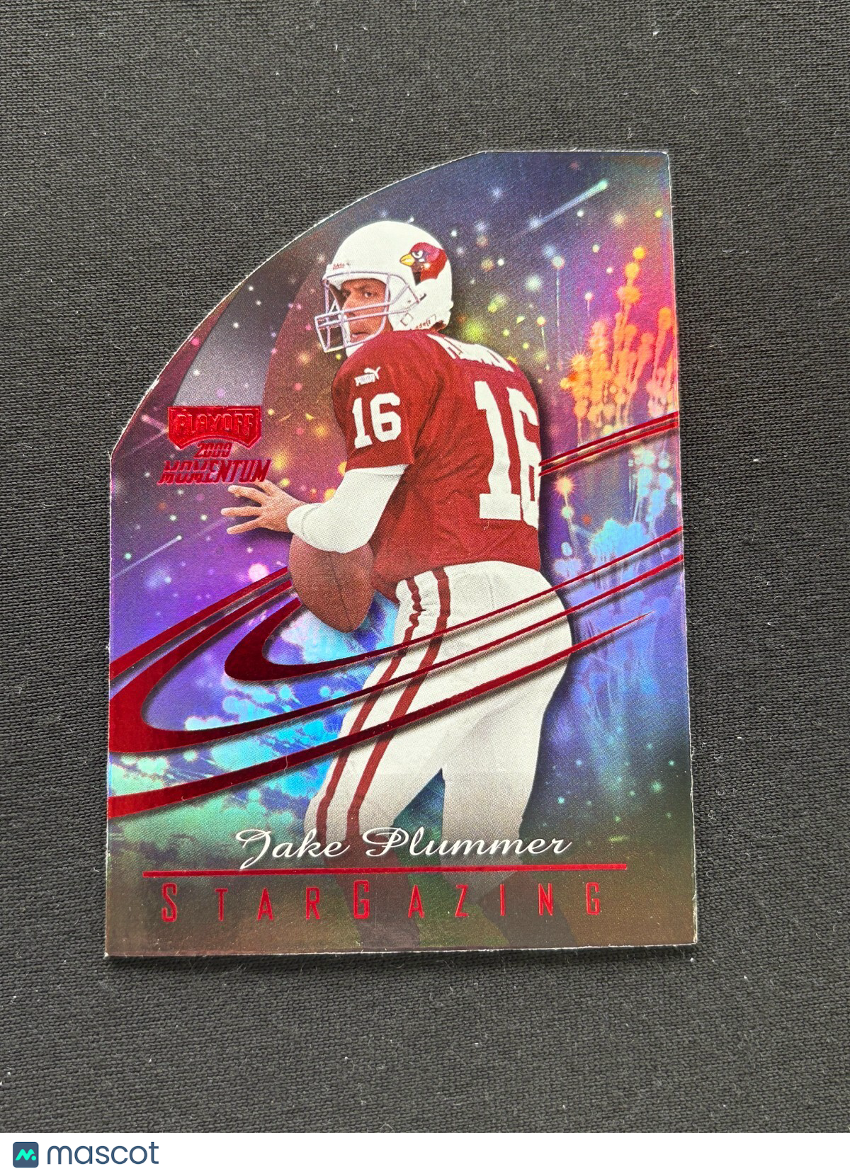 Jake Plummer 2000 Playoff Momentum Stargazing RED Arizona Cardinals 73/75