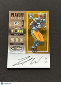 Jamaal Williams 2017 Contenders On Card Auto Autograph RC Saints Packers 20/99