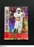 Vince Young 2006 Playoff Prestige RED Rookie RC Titans Texas Longhorns 19/100