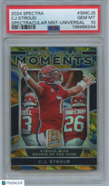 C.J. Stroud 2024 Spectra Moments Universal SSP Houston Texans 8/10 PSA 10