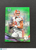 Cade Klubnik 2022 Bowman's Best Green Refractor RC Rookie Clemson Tigers 54/99