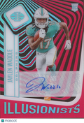 Jaylen Waddle 2021 Illusions Illusionists Auto Autograph RC Miami Dolphins 14/50