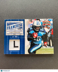 Chris Johnson 2011 Panini Threads Game Worn Laundry Tag Patch Titans 1/10