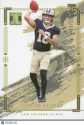 Spencer Rattler 2024 Impeccable GOLD Rookie RC New Orleans Saints #96 5/10