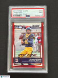 Jared Goff 2016 Score Red Zone SSP Rookie RC Cal Detroit Lions Rams 9/35 PSA 9
