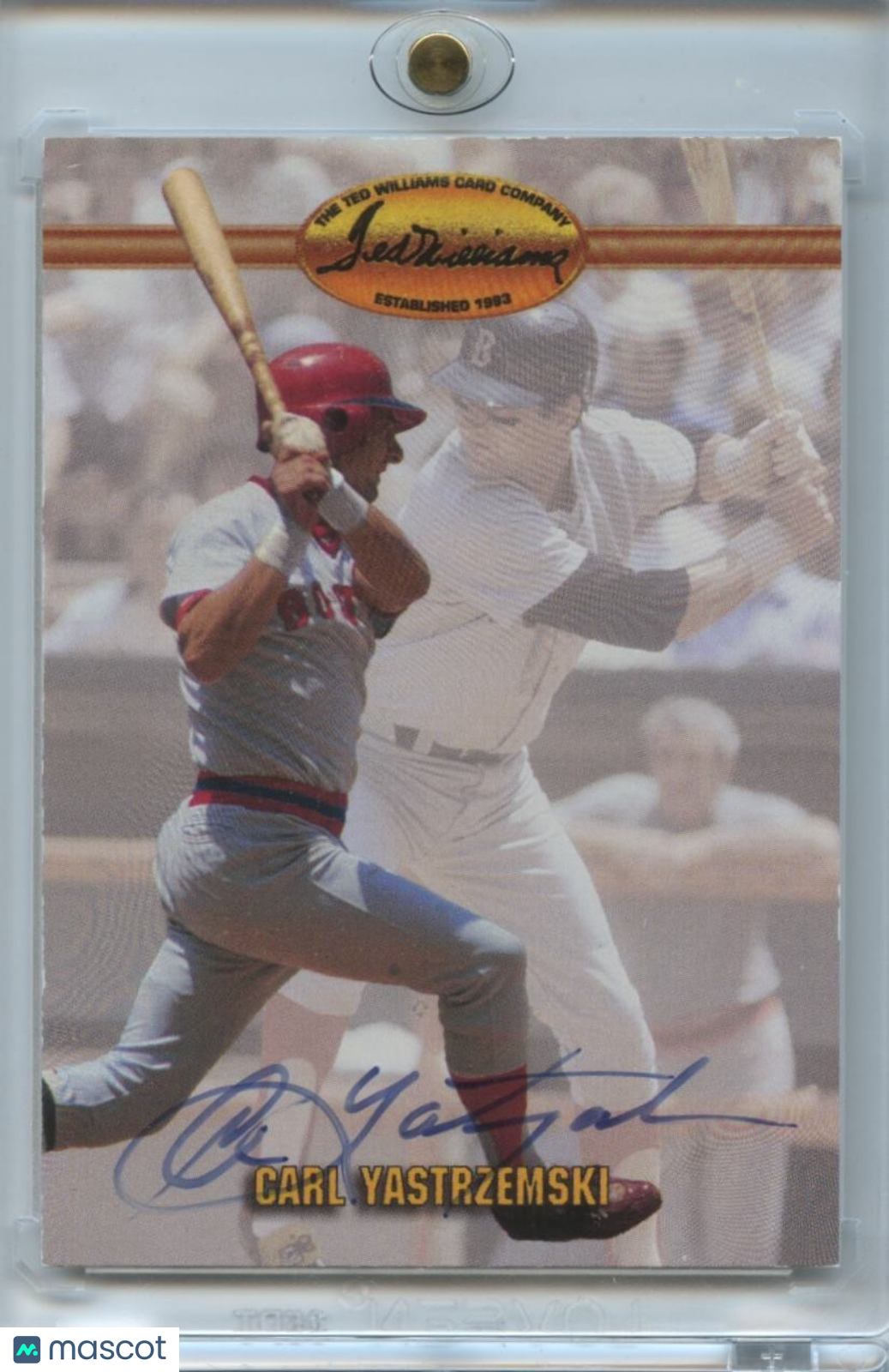 Carl Yastrzemski 1993 Ted Williams Auto Autograph Boston Red Sox