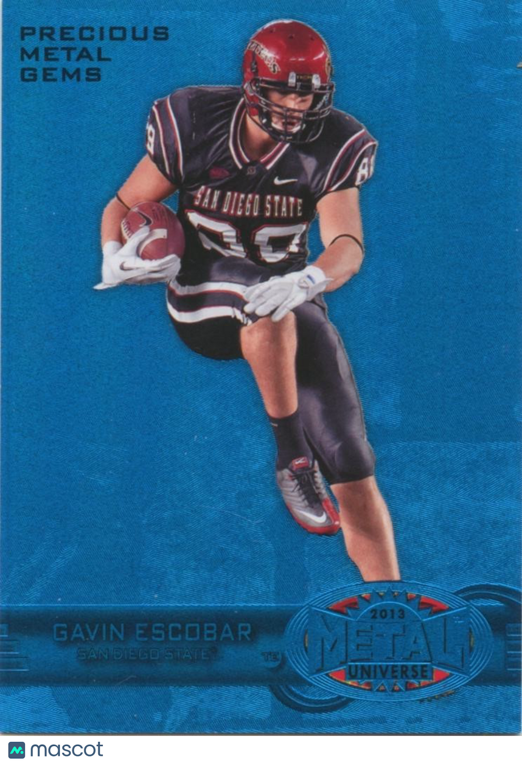 Gavin Escobar 2013 Fleer Metal BLUE Precious Metal Gems RC Dallas Cowboys 43/50