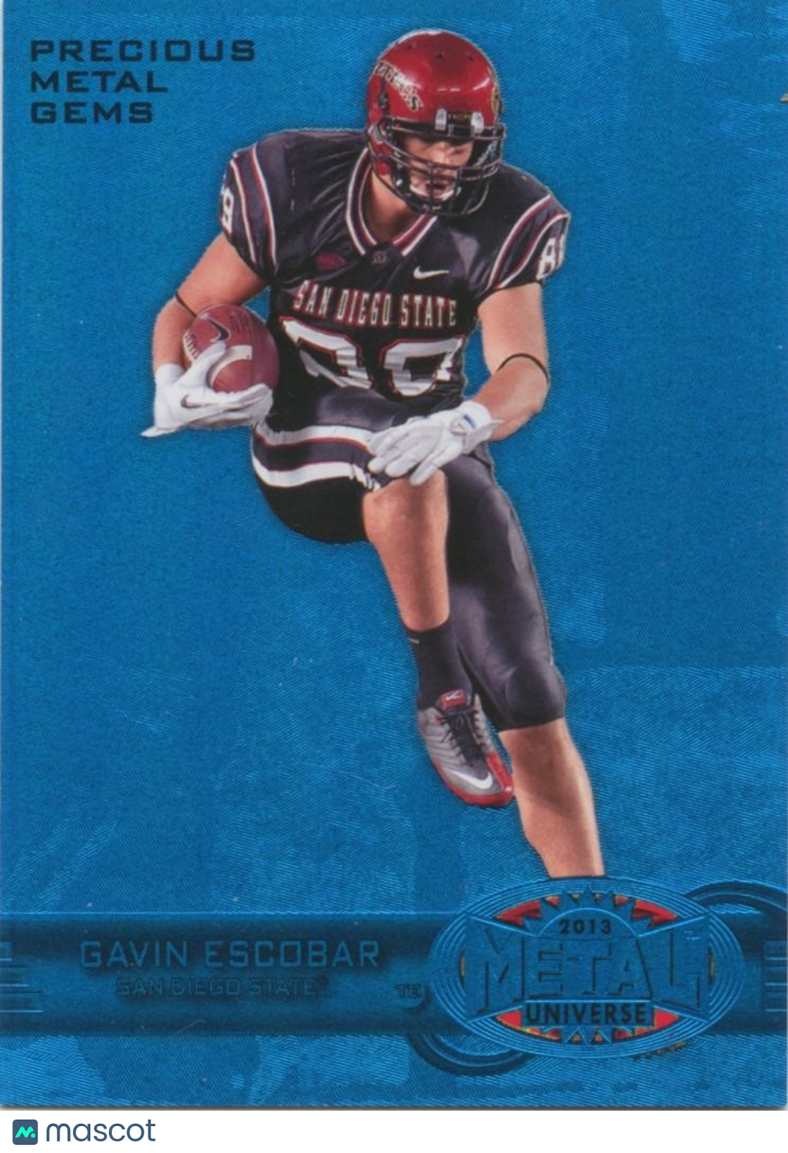Gavin Escobar 2013 Fleer Metal BLUE Precious Metal Gems RC Dallas Cowboys 43/50