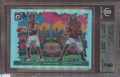 Jayden Daniels Terry Mclaurin 2024 Optic Downtown SSP CASE HIT Commanders BGS 9