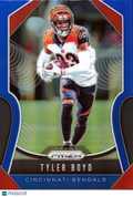 Tyler Boyd 2019 Prizm Retail Blue Prizm Shortprint SSP Cincinnati Bengals #77