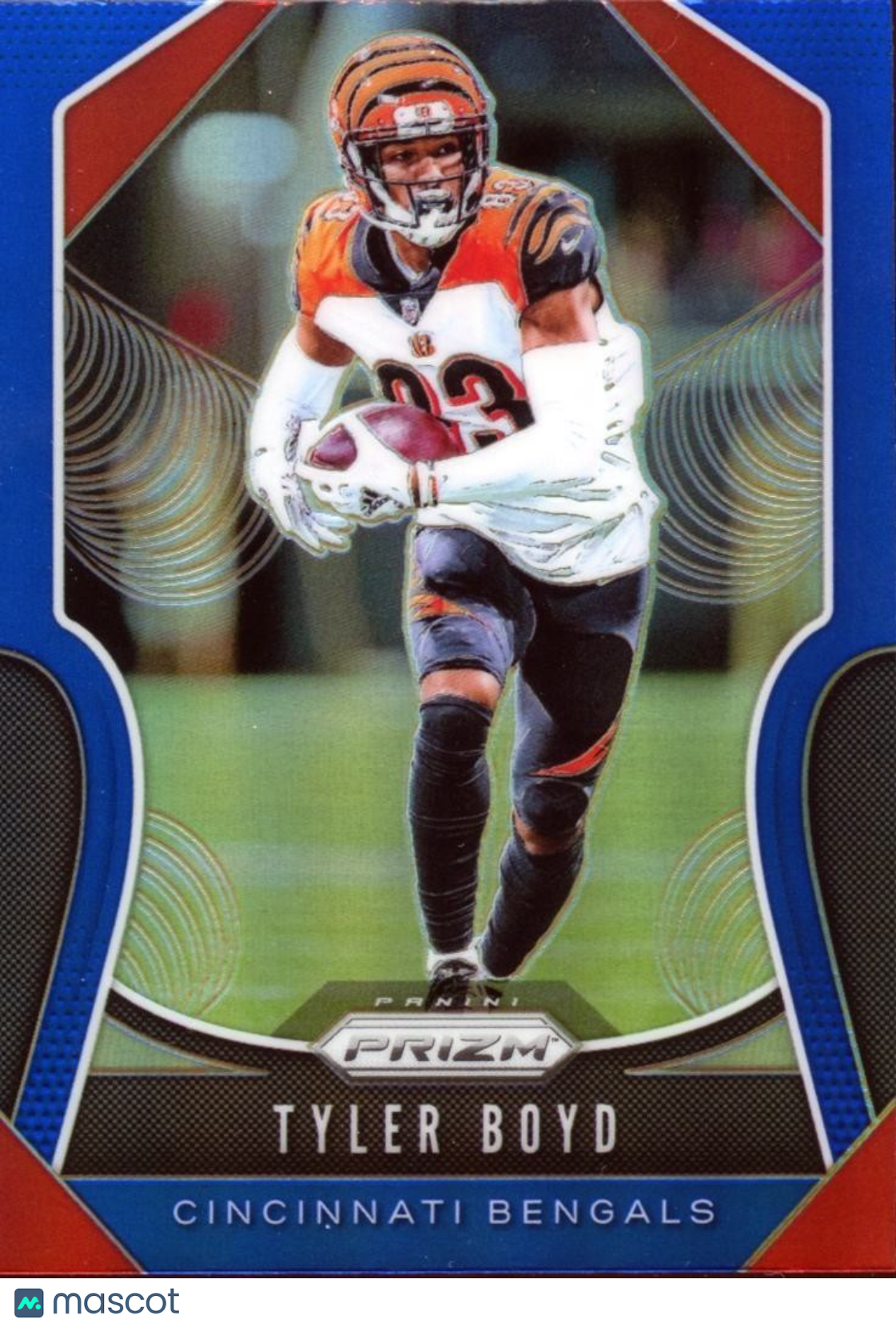 Tyler Boyd 2019 Prizm Retail Blue Prizm Shortprint SSP Cincinnati Bengals #77