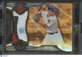 Mookie Betts 2015 Topps Tribute Game Worn Patch Orange Boston Red Sox 15/25