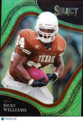 Ricky Williams 2022 Select Dragon Scale Prizm SSP Texas Longhorns