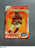 Breece Hall 2022 Elements Nuclear SSP CASE HIT Rookie RC New York Jets