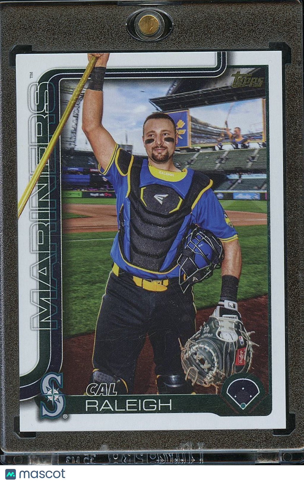 Cal Raleigh 2025 Topps Golden Mirror Image SSP Seattle Mariners #603