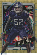 James Williams 2024 Topps Chrome Cosmic SUPERFRACTOR 1/1 Rookie RC Titans