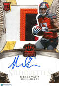 Mike Evans 2014 Crown Royale Auto Autograph Patch RC  Tampa Bay Buccaneers 4/299
