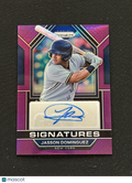 Jasson Dominguez 2023 Prizm Purple Auto Autograph New York Yankees 33/99