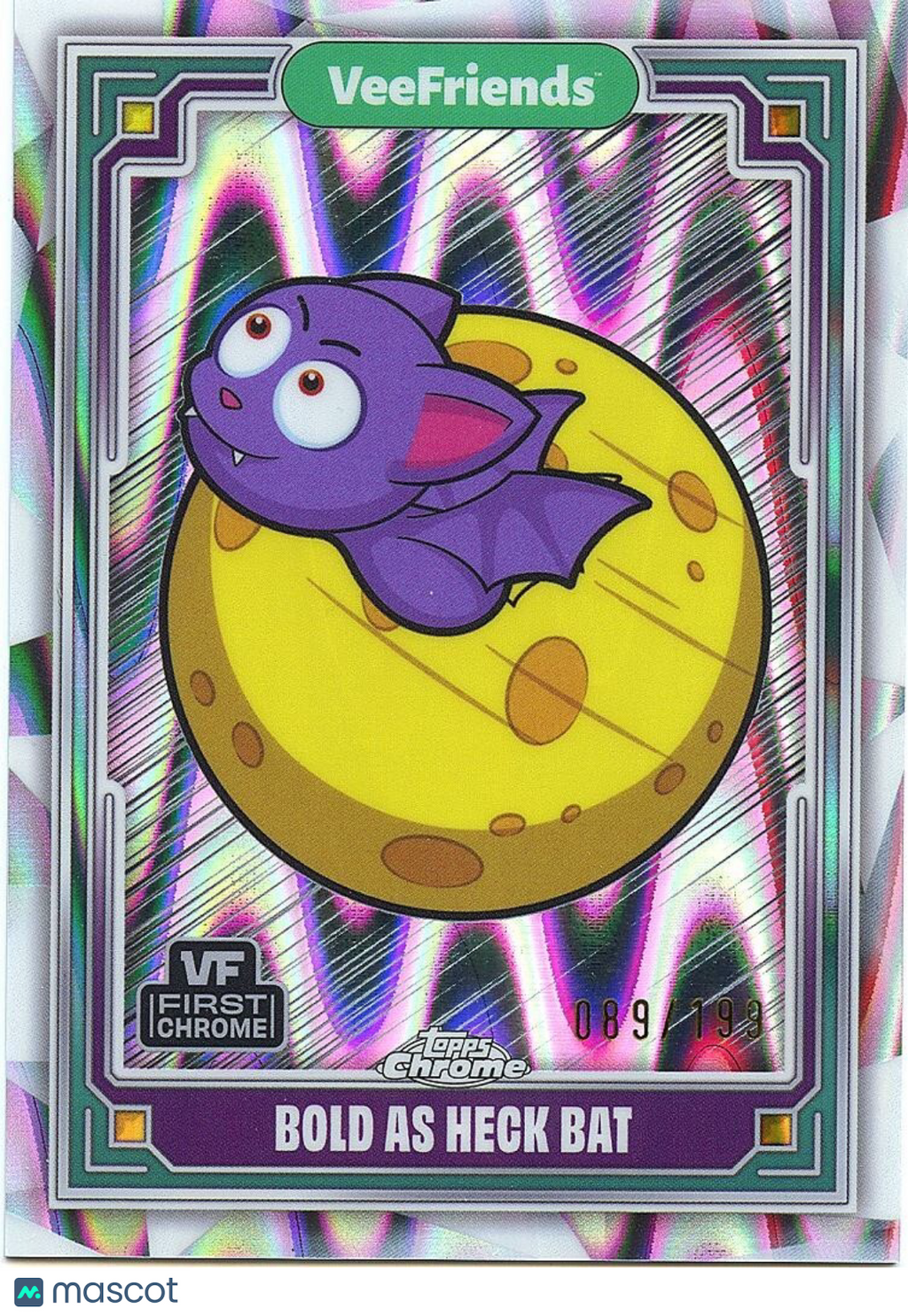 Bold as Heck Bat 089/199 - Topps Chrome Veefriends - VF-77 - 2025