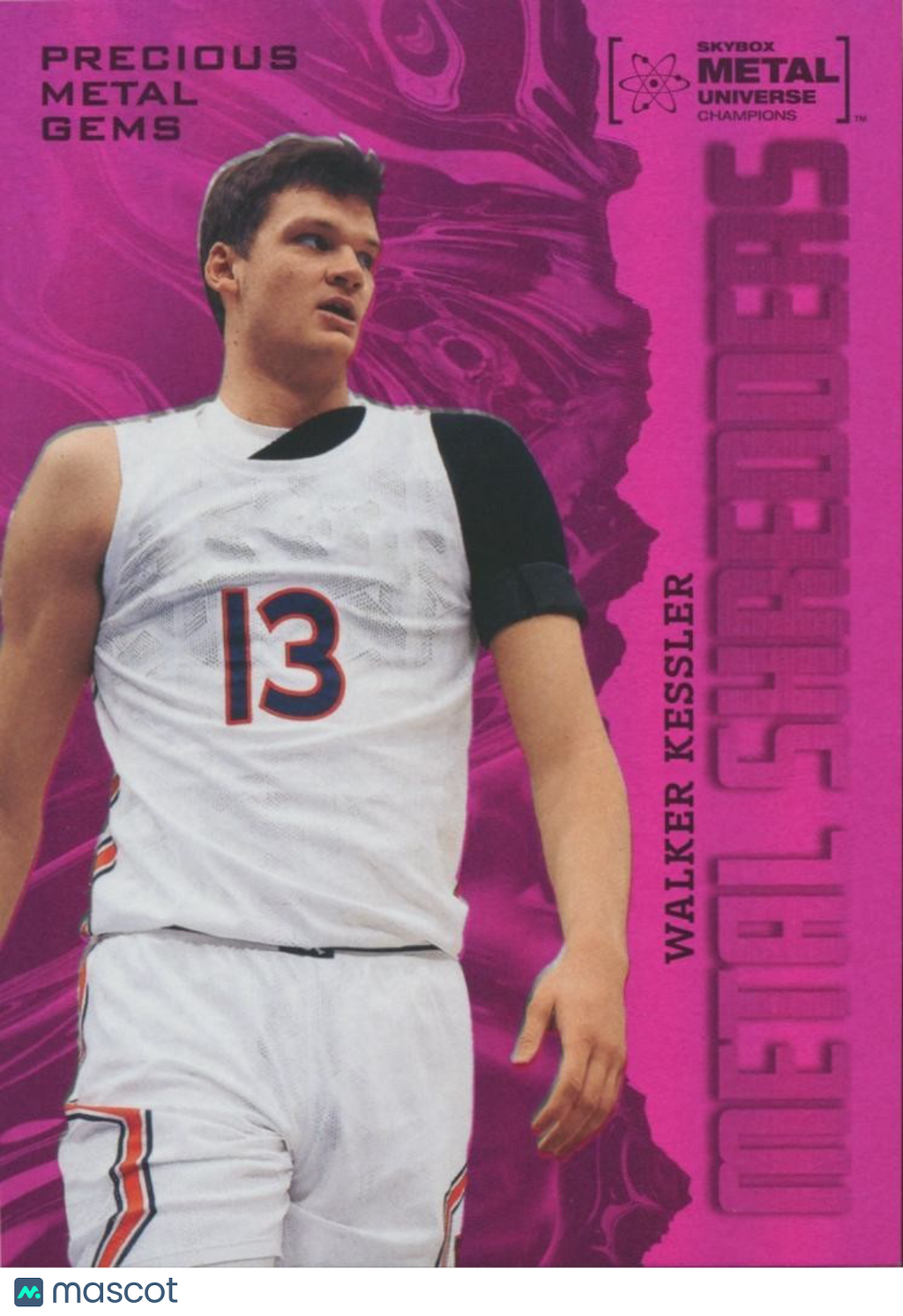 Walker Kessler 2022 Skybox Precious Metal Gems PMG RC Rookie Utah Jazz 61/75