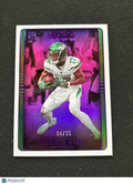 Garrett Wilson 2022 Chronicles Studio Purple SSP Rookie RC New York Jets 4/25