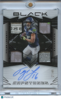 Tyler Lockett 2024 Panini Black Auto Autograph Laundry Tag Patch Seahawks 27/49