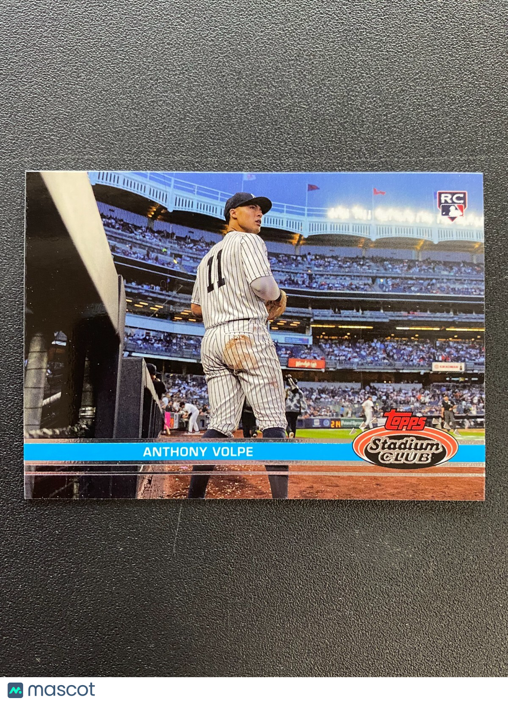 Anthony Volpe 2023 Topps Stadium Club '91 Variation SSP RC Rookie NY Yankees