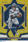 Geno Smith 2023 Rookies & Stars GOLD SSP Seattle Seahawks 10/10