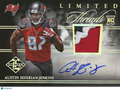 Austin Seferian-Jenkins 2014 Limited Auto Autograph LOGO Patch Buccaneers 3/10