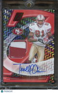 Terrell Owens 2024 Zenith Auto Autograph Patch San Francisco 49ers 19/50