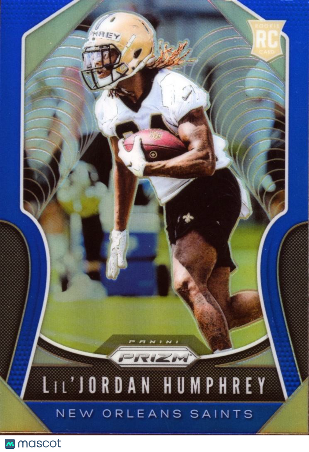Lil'Jordan Humphrey 2019 Prizm Retail Blue SSP Rookie RC Texas Longhorns Saints