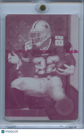 Emmitt Smith 2015 Topps Triple Threads Magenta Printing Plate Dallas Cowboys 1/1