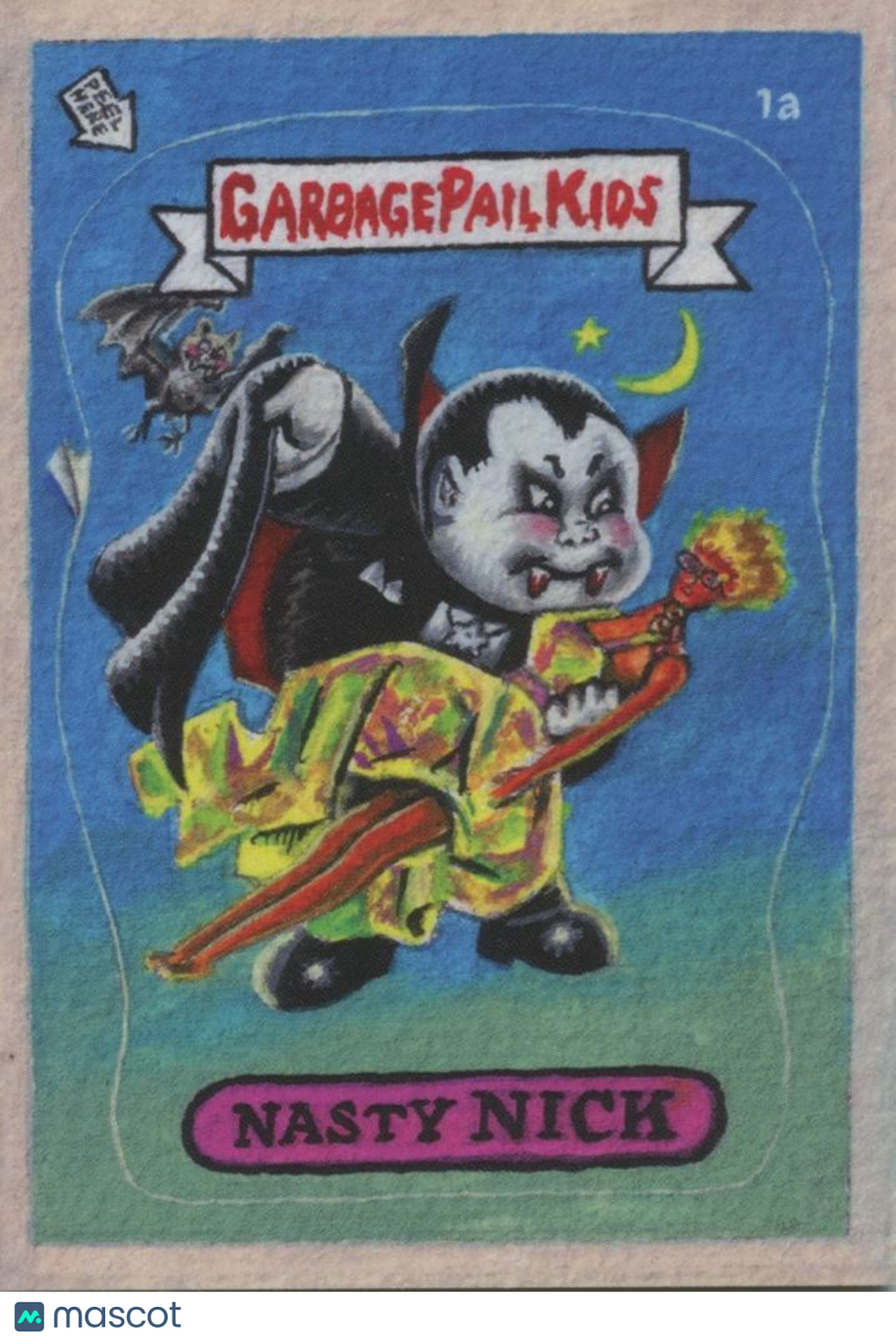 Nasty Nick 2025 Topps Shoebox Treasures '85 Garbage Pail Kids SSP SHORTPRINT #1
