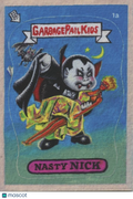 Nasty Nick 2025 Topps Shoebox Treasures '85 Garbage Pail Kids SSP SHORTPRINT #1