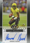 Jerrod Heard 2014 Leaf US Army Auto Autograph RC Rookie Texas Longhorns 9/10
