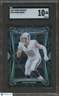 Maxx Crosby 2024 Panini Obsidian Card Las Vegas Raiders #102 SGC 10