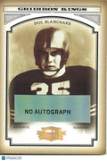 Doc Blanchard 2006 Donruss Threads No Autograph Error Army Air Force