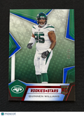 Quinnen Williams 2019 Rookies & Stars Red Blue RC Rookie New York Jets 8/35