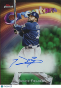 Prince Fielder 2025 Topps Finest Auto Autograph Green Milwaukee Brewers 66/75