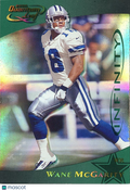 Wane McGarity 2000 Quantum Leaf Infinity Green Dallas Cowboys 39/100 #83