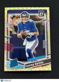Tommy Devito 2023 Optic Rated Rookie Flex Emoji RC New York Giants 71/149 #280