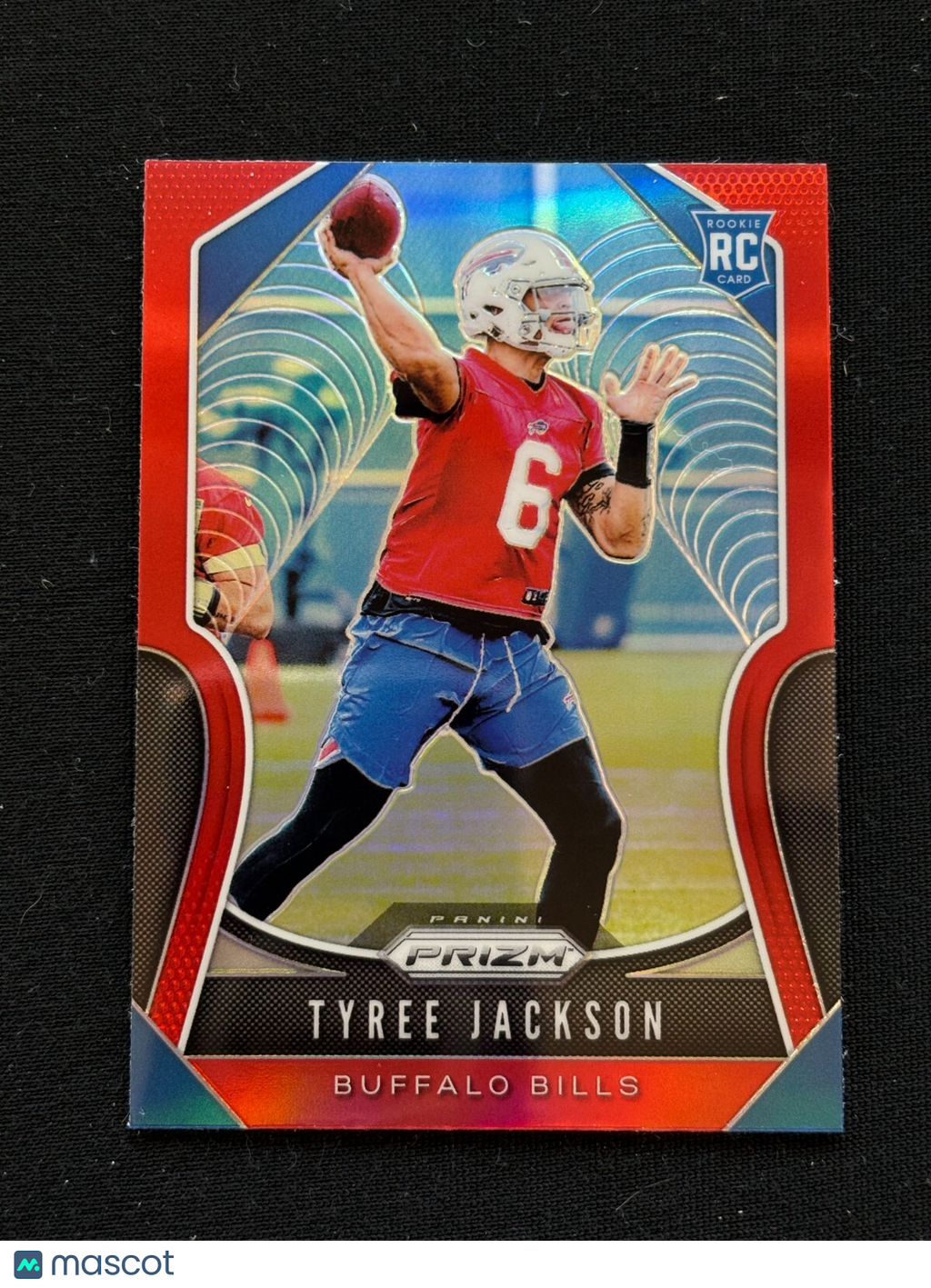 Tyree Wilson 2019 Prizm Retail RED Prizm SSP Shortprint Rookie RC Buffalo Bills