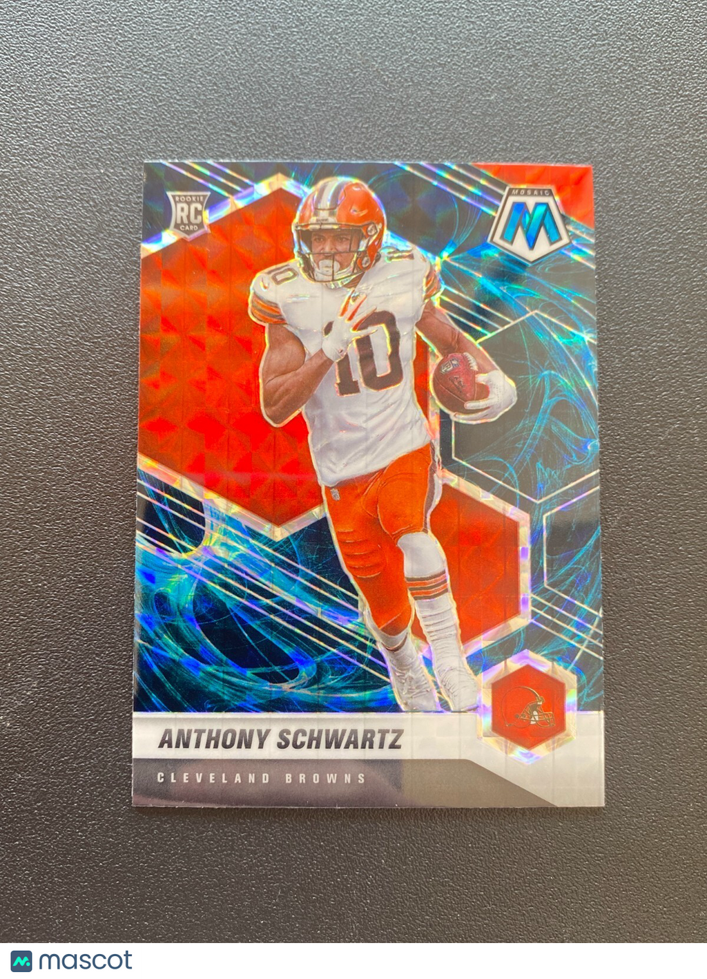 Anthony Schwartz 2021 Mosaic Genesis Prizm SSP Rookie RC Cleveland Browns #331