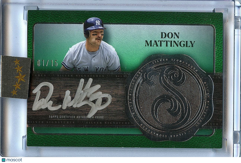 Don Mattingly 2025 Topps Five Star Auto Autograph New York Yankees 1/15