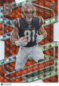 Jermaine Burton 2024 Spectra Neon Orange Prizm SSP Rookie RC Bengals 7/15
