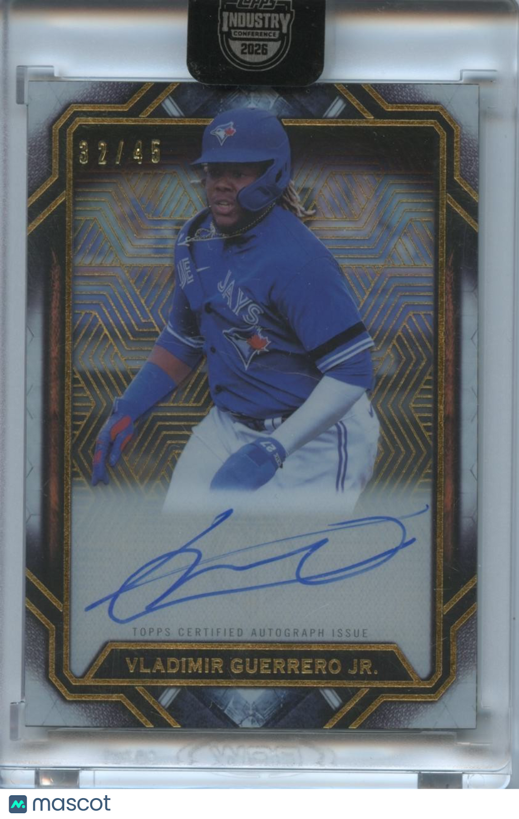 Vladimir Guerrero Jr. 2021 Topps Strata Auto Autograph Toronto Blue Jays 32/45