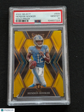 Hendon Hooker 2022 Select XRC Gold Prizm Rookie RC Detroit Lions 3/10 PSA 10