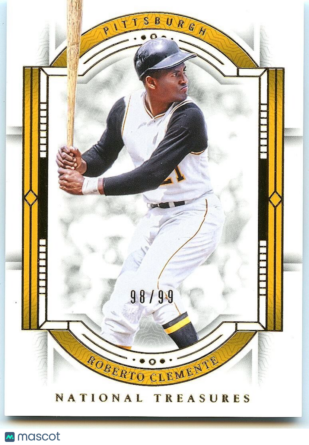 Roberto Clemente 2024 National Treasures Card Pittsburgh Pirates 98/99 #94
