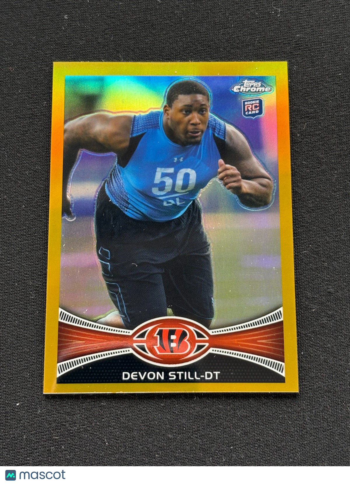 Devon Still 2012 Topps Chrome GOLD Refractor Rookie RC Cincinnati Bengals 17/50